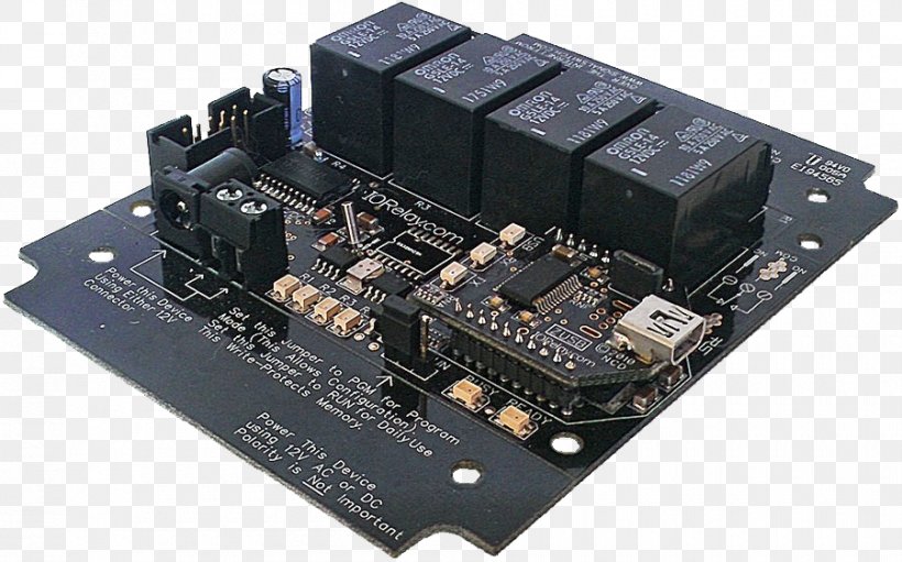 Microcontroller Hardware Programmer Transistor Electrical Network Computer Hardware, PNG, 900x561px, Microcontroller, Capacitor, Circuit Component, Circuit Prototyping, Computer Component Download Free