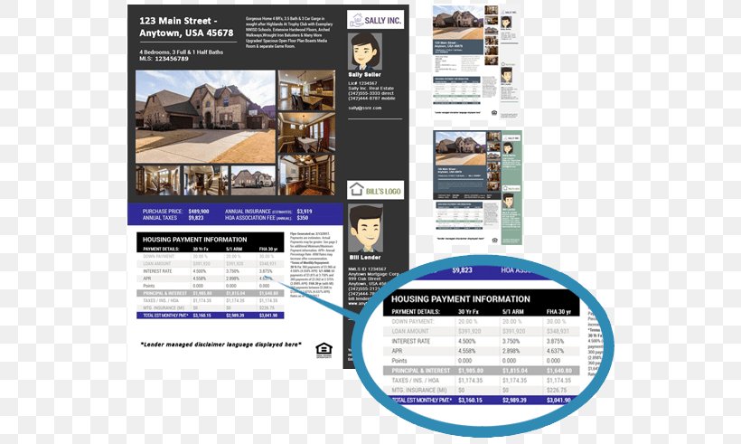 Real Estate Flyer Multiple Listing Service Promotion House, PNG, 549x491px, Real Estate, Brand, Estate, Flatfee Mls, Flyer Download Free