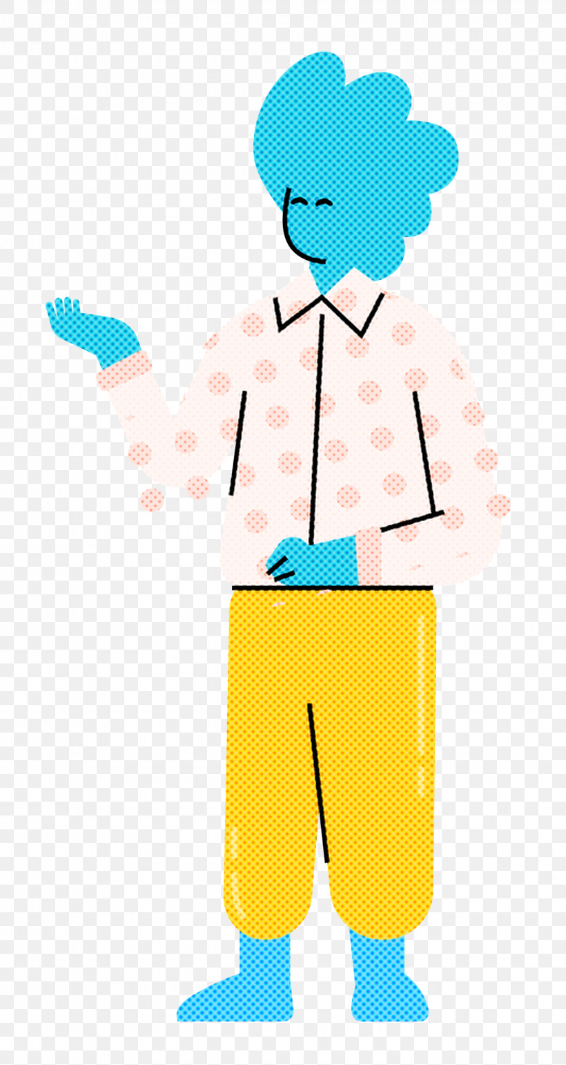 Yellow Clothing Happiness Line Pattern, PNG, 1330x2500px, Cartoon People, Behavior, Clothing, Happiness, Joint Download Free