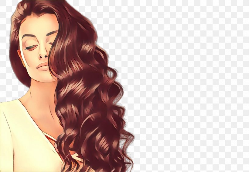 Hair Face Hairstyle Long Hair Ringlet, PNG, 2408x1660px, Hair, Beauty, Brown Hair, Chin, Eyebrow Download Free
