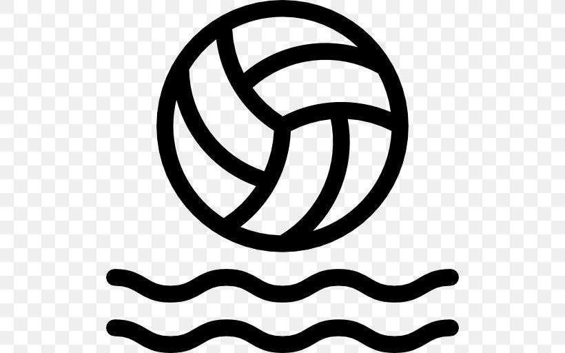 Water Polo Ball, PNG, 512x512px, Water Polo, Black And White, Monochrome Photography, Polo, Rim Download Free