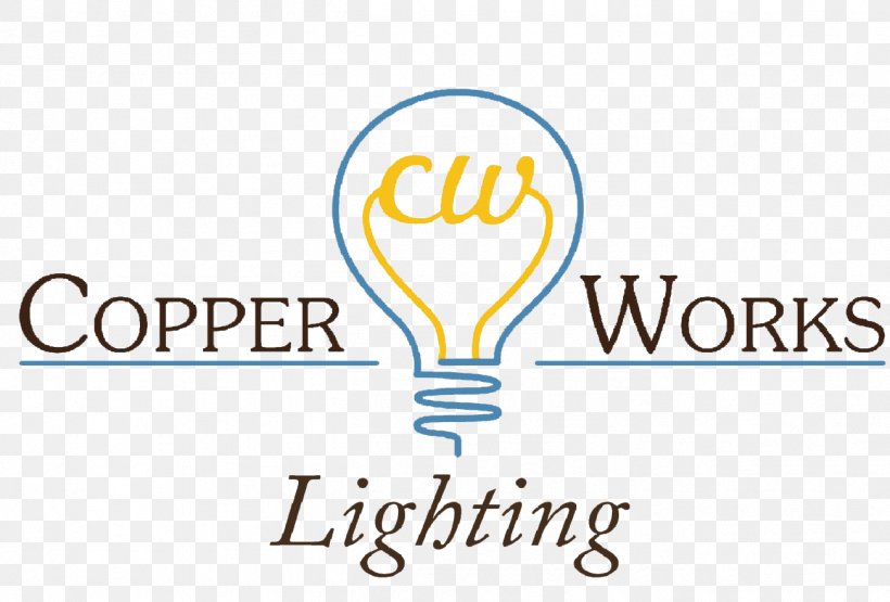 Copper Works Lighting Organization Logo Brand House, PNG, 1303x883px, Organization, Area, Art, Brand, Craft Download Free