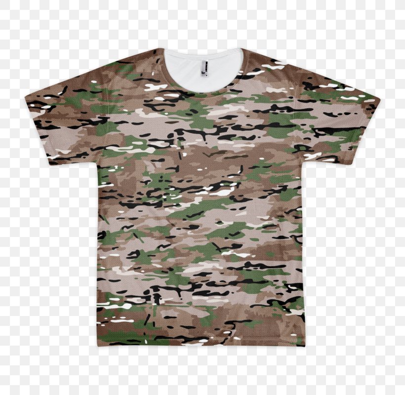 Military Camouflage T-shirt MultiCam Clothing, PNG, 800x800px, Military Camouflage, Army Combat Shirt, Army Combat Uniform, Blouse, Camouflage Download Free