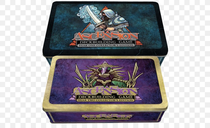 Ascension: Chronicle Of The Godslayer Year Two Board Game Year Three, PNG, 500x500px, Year Two, Board Game, Box, Card Game, Deckbuilding Game Download Free