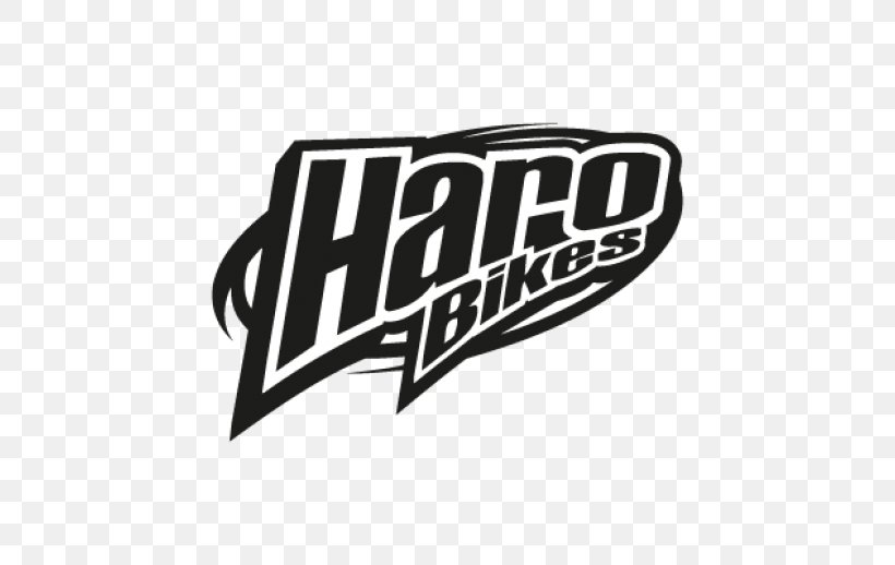 Logo Haro Bikes Bicycle Decal BMX Bike, PNG, 518x518px, Logo, Bicycle, Black And White, Bmx, Bmx Bike Download Free