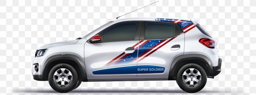 Captain America Renault KWID Iron Man Car, PNG, 3000x1120px, Captain America, Automotive Design, Automotive Exterior, Avengers Infinity War, Brand Download Free