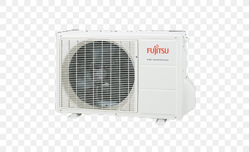 FUJITSU GENERAL LIMITED Air Conditioner Air Conditioning Power Inverters, PNG, 500x500px, Fujitsu, Air Conditioner, Air Conditioning, Air Source Heat Pumps, Berogailu Download Free