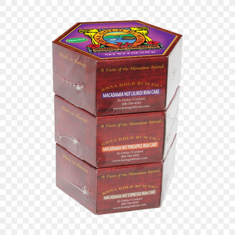 Rum Cake Kona Coffee Bakery Hot Buttered Rum, PNG, 1200x1200px, Rum Cake, Bakery, Baking, Box, Cake Download Free
