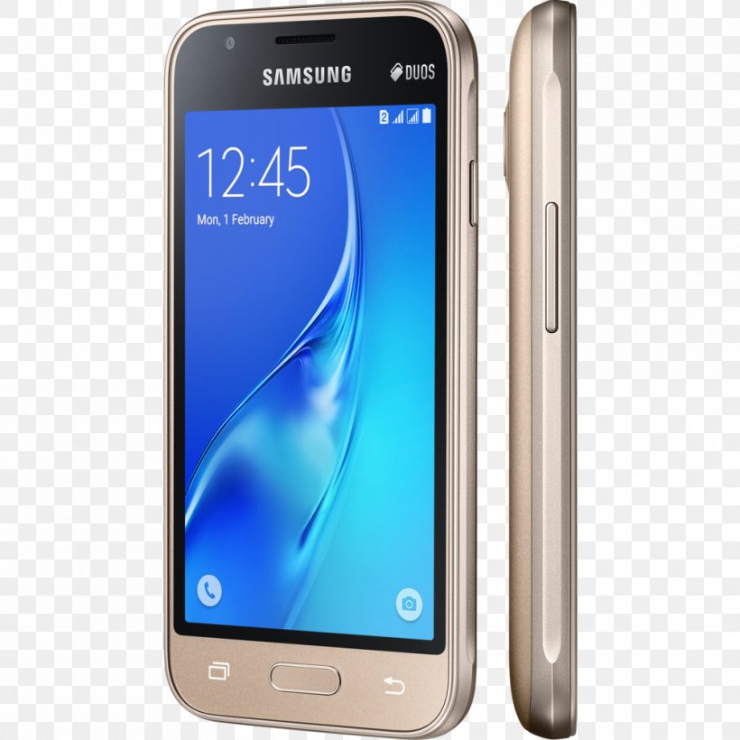Samsung Galaxy J1 Ace Neo Smartphone Telephone, PNG, 1000x1000px, Samsung Galaxy J1, Android, Cellular Network, Communication Device, Dual Sim Download Free