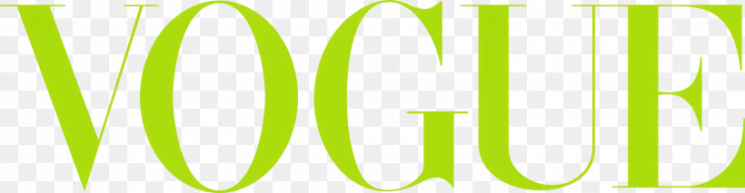 Vogue Logo, PNG, 3000x780px, Vogue Logo, Angle, Area, Green, Leaf Download Free