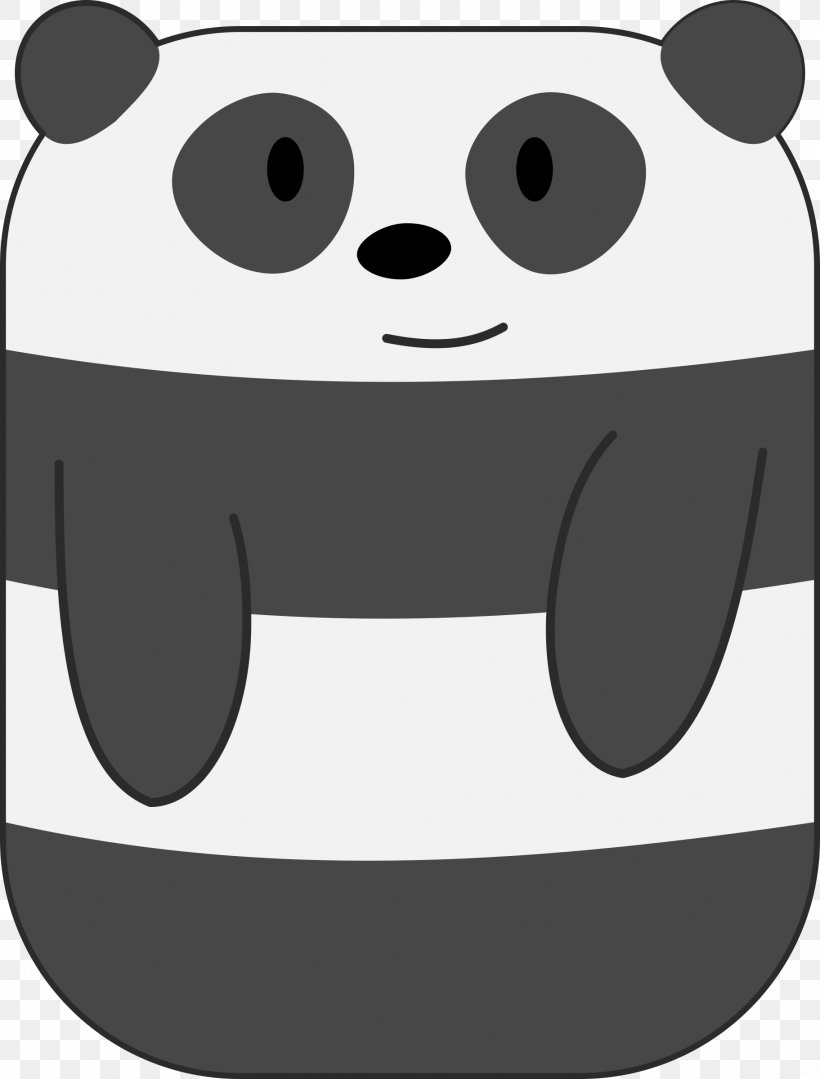 Giant Panda Bear Cuteness Clip Art, PNG, 1823x2400px, Giant Panda, Animation, Bear, Black, Black And White Download Free