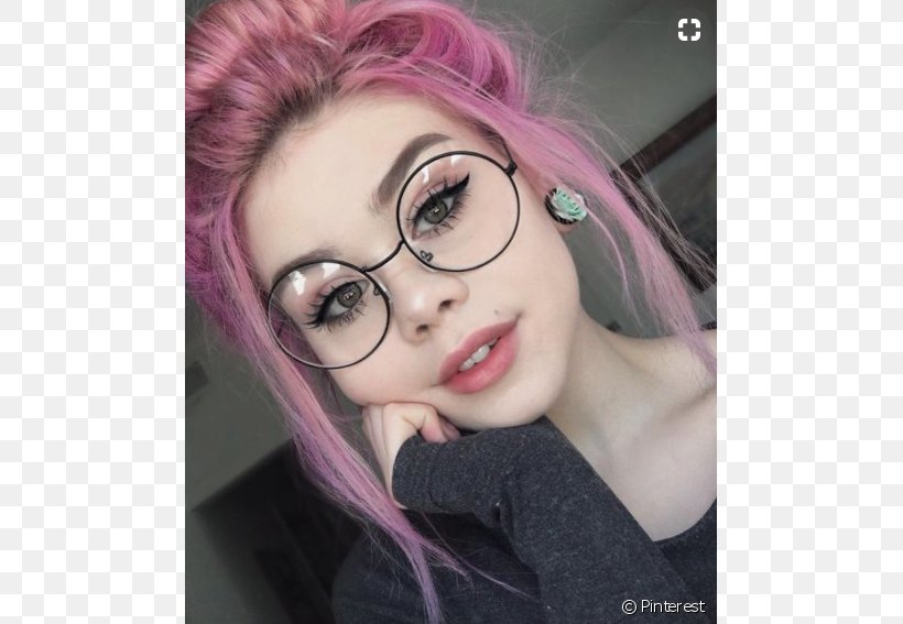 Hairstyle Fashion Model Glasses, PNG, 620x567px, Watercolor, Cartoon, Flower, Frame, Heart Download Free
