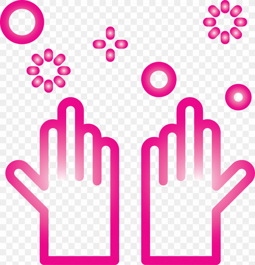 Hand Cleaning Hand Washing, PNG, 2888x3000px, Hand Cleaning, Hand Washing, Line, Magenta, Pink Download Free