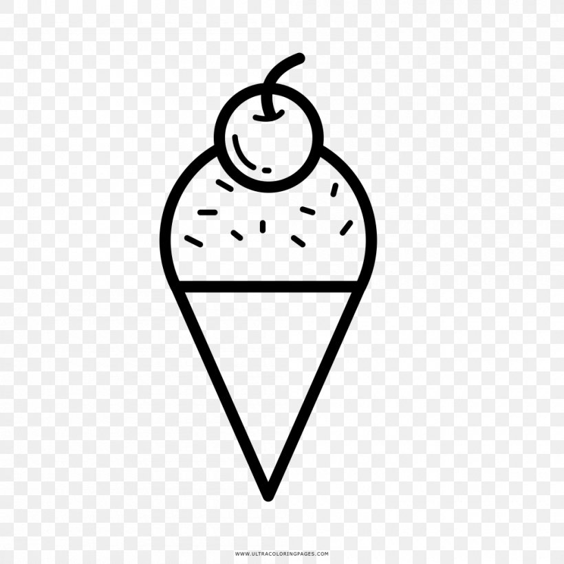 Ice Cream Cones Drawing Coloring Book, PNG, 1000x1000px, Watercolor, Cartoon, Flower, Frame, Heart Download Free