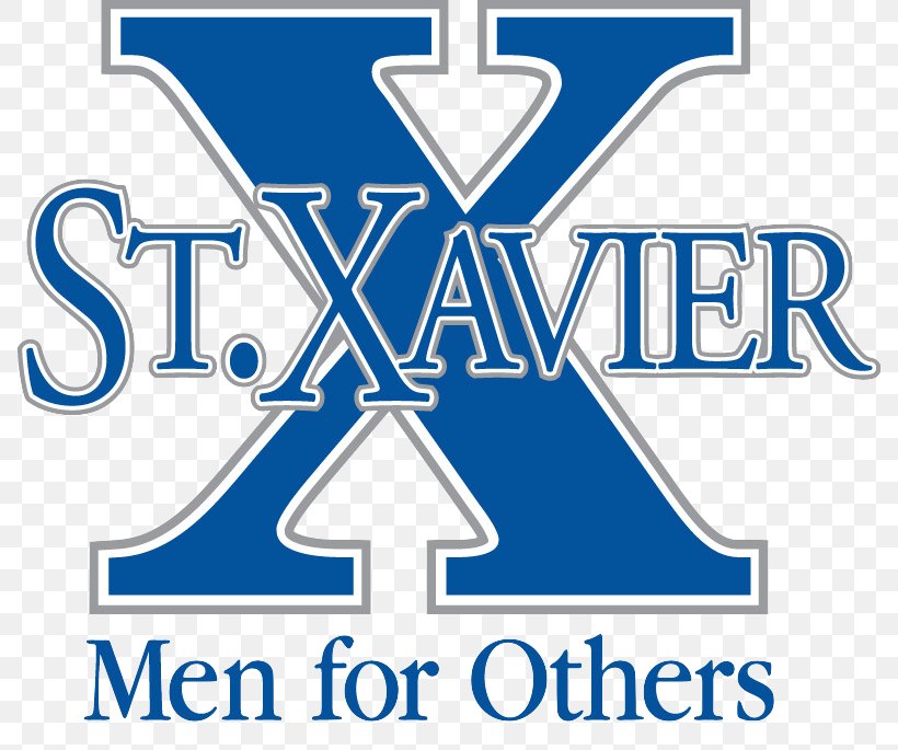 St Xavier High School Logo St. Francis Xavier Church, PNG, 788x685px, St Xavier High School, Area, Blue, Brand, Cincinnati Download Free