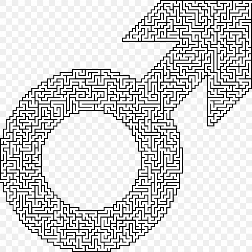 Gender Symbol Female Clip Art, PNG, 2318x2318px, Gender Symbol, Area, Auto Part, Black And White, Female Download Free