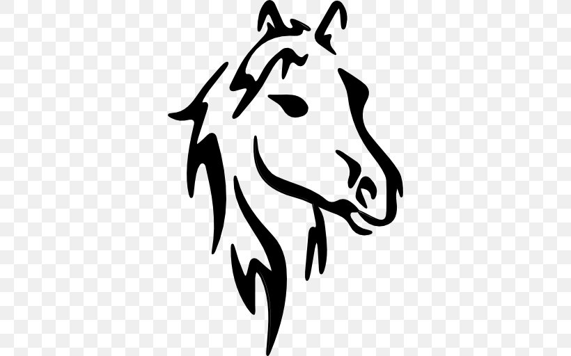 Horse Drawing Stencil Sketch, PNG, 512x512px, Horse, Art, Art Museum, Artwork, Black Download Free