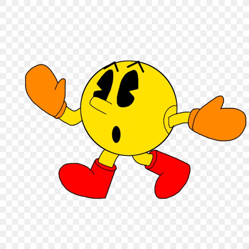 Pac-Man Super Smash Bros. For Nintendo 3DS And Wii U Mr. Game And Watch Video Game Bandai Namco Entertainment, PNG, 894x894px, Pacman, Artwork, Bandai Namco Entertainment, Cartoon, Game Watch Download Free