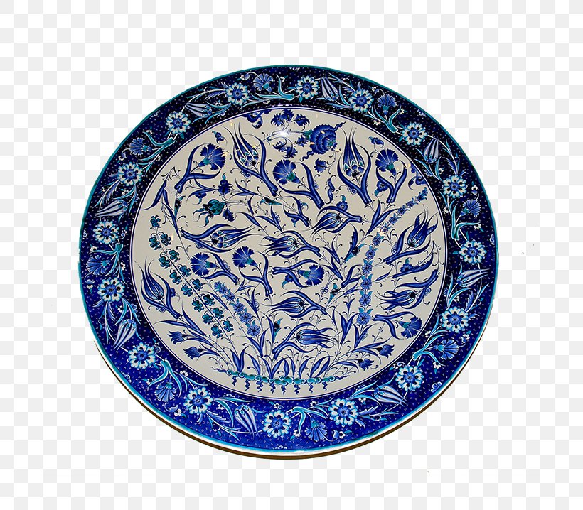 Plate Ceramic Blue And White Pottery Cobalt Blue Platter, PNG, 700x718px, Plate, Blue, Blue And White Porcelain, Blue And White Pottery, Ceramic Download Free