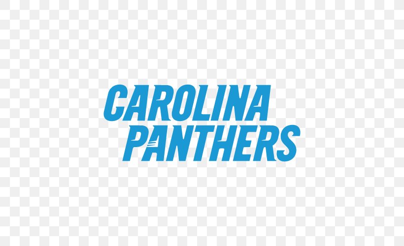 Carolina Panthers NFL American Football Logo, PNG, 500x500px, Carolina Panthers, American Football, Area, Blue, Brand Download Free