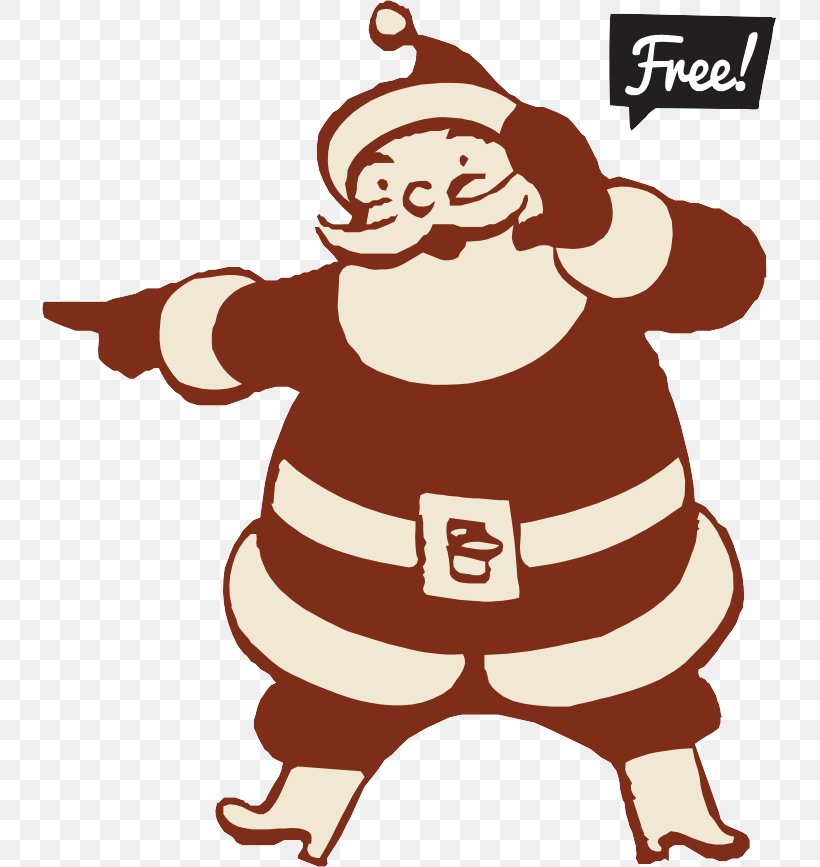 Santa Claus E-card Christmas Card Greeting & Note Cards, PNG, 735x867px, Santa Claus, Art, Cartoon, Christmas, Christmas And Holiday Season Download Free