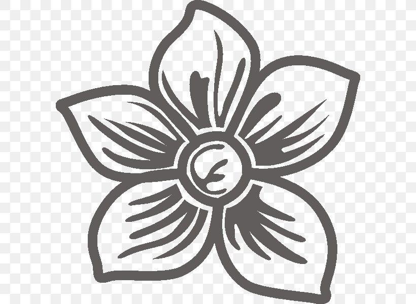 Sticker Flower Clip Art, PNG, 600x600px, Sticker, Adhesive, Beach Rose, Black And White, Blume Download Free