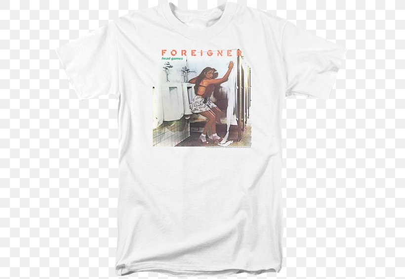 T-shirt Foreigner Head Games Sleeve 0, PNG, 600x564px, Tshirt, Acdc, Active Shirt, Bluza, Brand Download Free