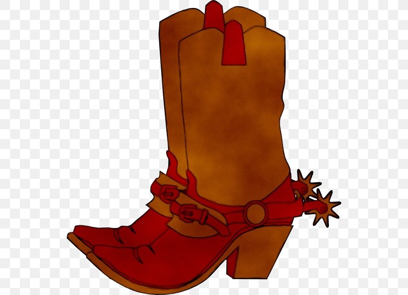 Footwear Boot Cowboy Boot Shoe Durango Boot, PNG, 552x594px, Watercolor, Boot, Carmine, Cowboy Boot, Durango Boot Download Free