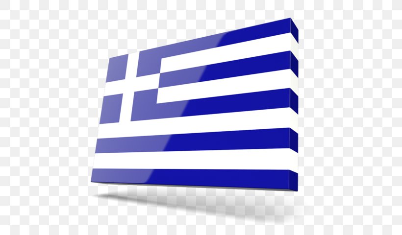 Flag Of Greece Illustration Oniro Mou, PNG, 640x480px, Greece, Blue, Brand, Cobalt Blue, Electric Blue Download Free