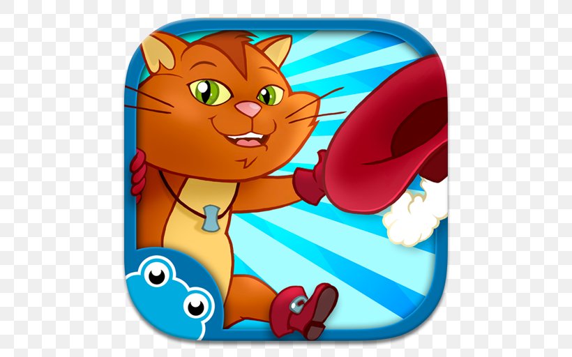Cat Puss In Boots App Store Clothing Accessories Apple, PNG, 512x512px, Cat, App Store, Apple, Boot, Carnivoran Download Free