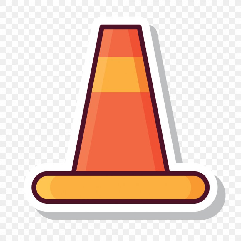 Orange Icon, PNG, 1000x1000px, Orange, Cone, Red, Text, Traffic Cone Download Free