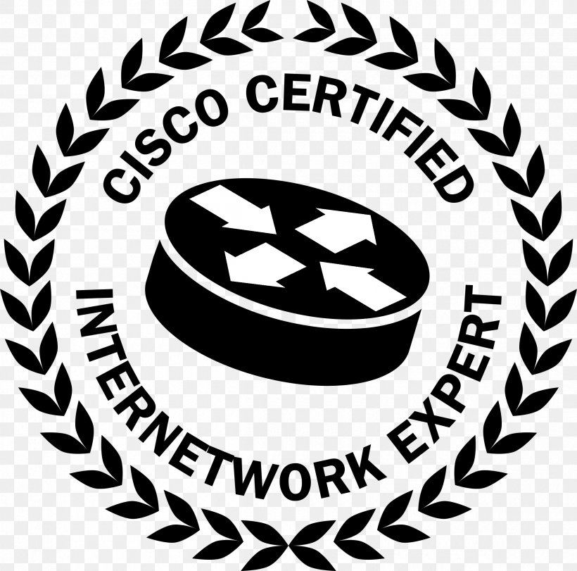 CCIE Certification Cisco Certifications Cisco Systems CCNP, PNG, 2400x2374px, Ccie Certification, Area, Artwork, Black And White, Brand Download Free