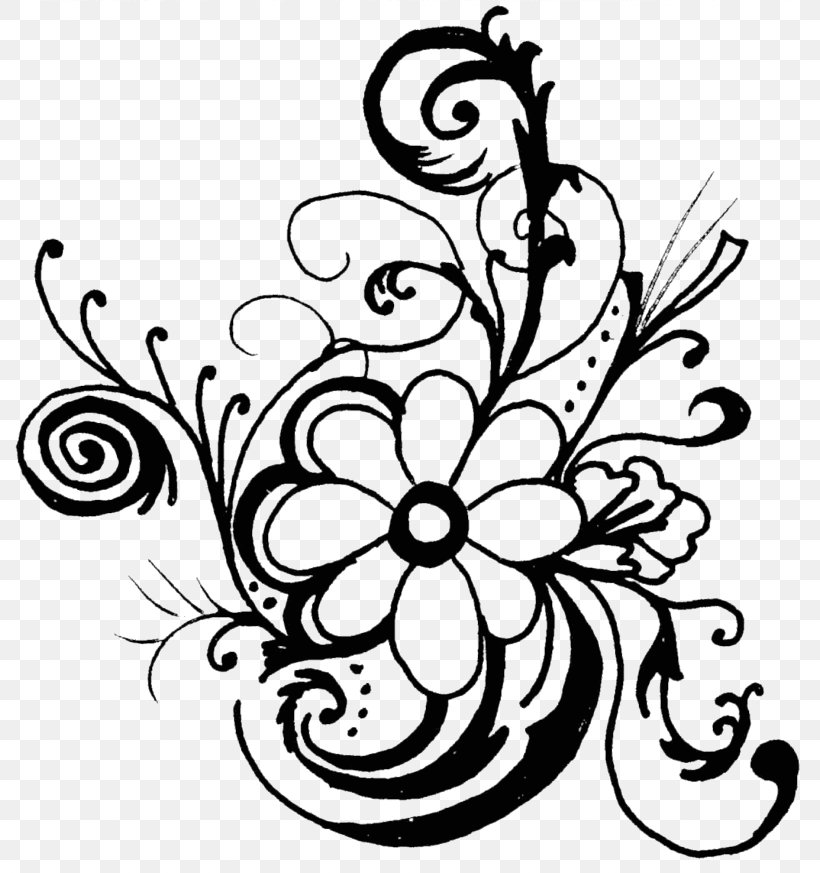 Flower Floral Design Free Content Clip Art, PNG, 800x873px, Flower, Art, Artwork, Black, Black And White Download Free