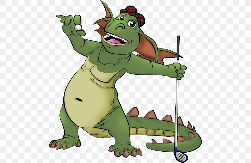 Miniature Golf Mal Evie Clip Art, PNG, 500x534px, Golf, Amphibian, Cartoon, Dragon, Evie Download Free