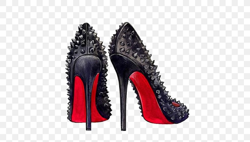 Shoe High-heeled Footwear Fashion Illustration Sneakers Illustration, PNG, 564x466px, Shoe, Art, Boot, Christian Louboutin, Drawing Download Free