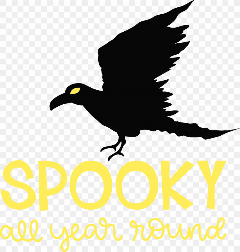 Birds Beak Logo Text Birds Bird Birds, PNG, 2858x3000px, Spooky, Beak, Biology, Birds, Halloween Download Free