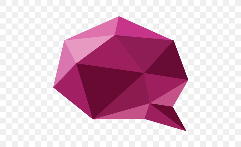 Polygon Line Triangle, PNG, 500x500px, Polygon, Art Paper, Magenta, Purple, Rectangle Download Free