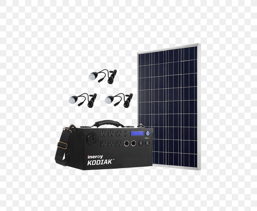 Solar Power Electric Generator Off-the-grid Power Station Electrical Grid, PNG, 674x674px, Solar Power, Battery Charge Controllers, Battery Charger, Electric Generator, Electrical Grid Download Free