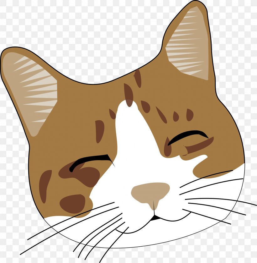 Cat Kitten Face Clip Art, PNG, 2349x2400px, Cat, Art, Black Cat, Carnivoran, Cartoon Download Free