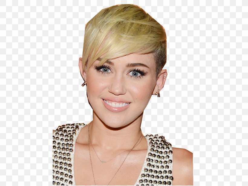 Miley Cyrus Hannah Montana Pixie Cut Short Hair Hairstyle, PNG, 1600x1200px, Watercolor, Cartoon, Flower, Frame, Heart Download Free