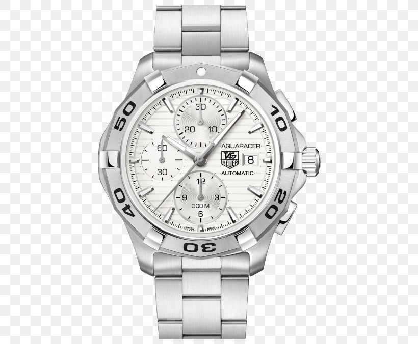 Chronograph TAG Heuer Aquaracer Automatic Watch, PNG, 644x676px, Chronograph, Automatic Watch, Brand, Diamond, Ecodrive Download Free