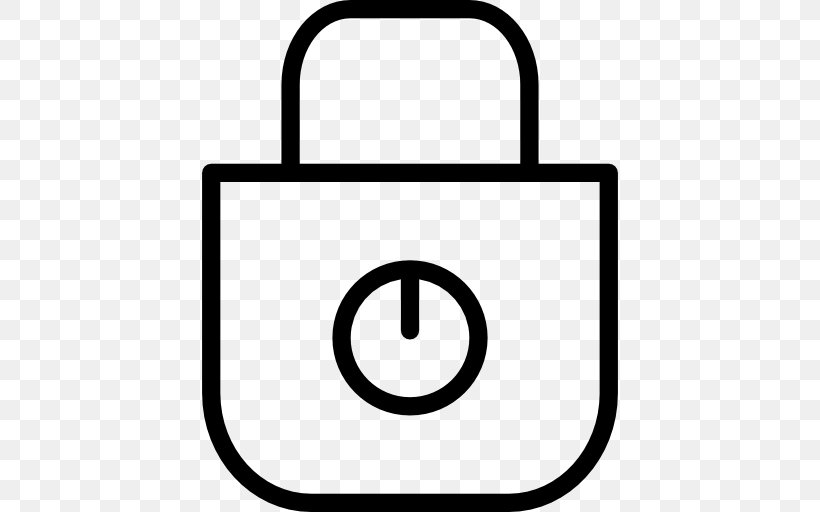Black And White Smile Padlock, PNG, 512x512px, Computer Font, Area, Black And White, Directory, Gratis Download Free