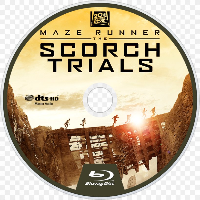 The Scorch Trials Maze Runner Glader Frypan Thomas, PNG, 1000x1000px, Scorch Trials, Action Film, Brand, Compact Disc, Dvd Download Free