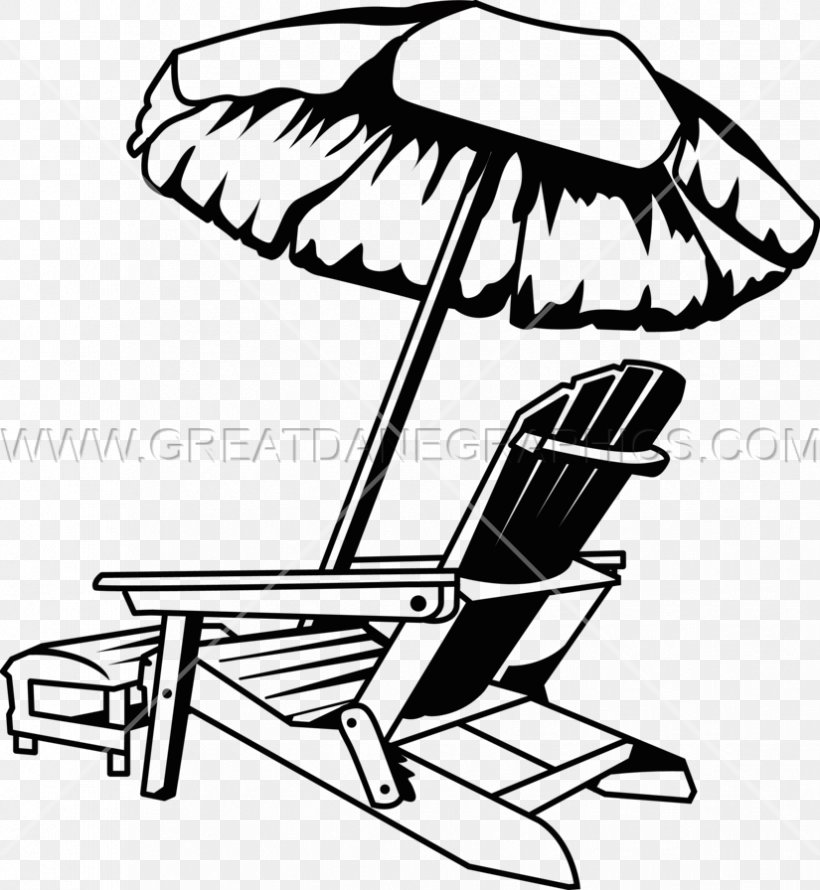 Adirondack Chair Beach Clip Art, PNG, 825x896px, Chair, Adirondack Chair, Artwork, Beach, Black Download Free