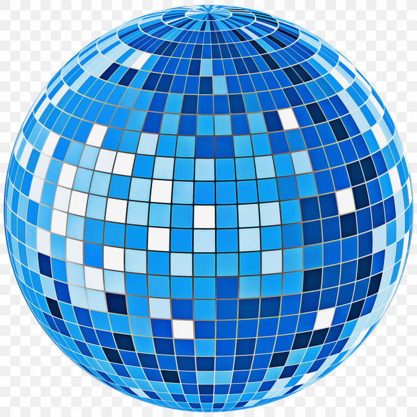Blue Turquoise Pattern Sphere Ball, PNG, 3000x3000px, Blue, Ball, Sphere, Turquoise Download Free