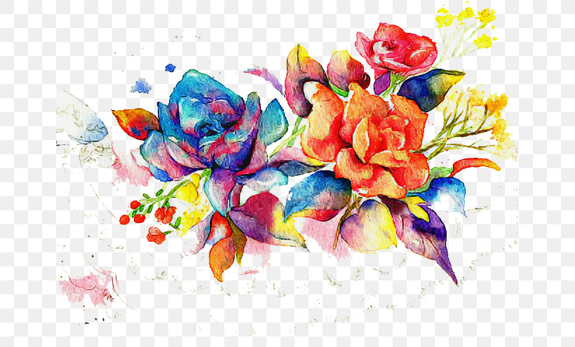 Floral Design, PNG, 659x495px, Watercolor Paint, Floral Design, Flower, Petal, Plant Download Free
