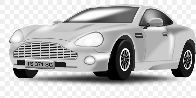 Sports Car Clip Art Vector Graphics, PNG, 960x480px, Car, Aston Martin, Aston Martin Vanquish, Classic Car, Land Vehicle Download Free