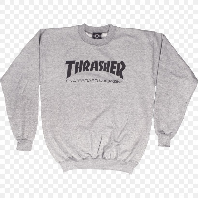 Thrasher Presents Skate And Destroy Hoodie T-shirt Skateboard, PNG, 1024x1024px, Thrasher, Black, Bluza, Brand, Clothing Download Free