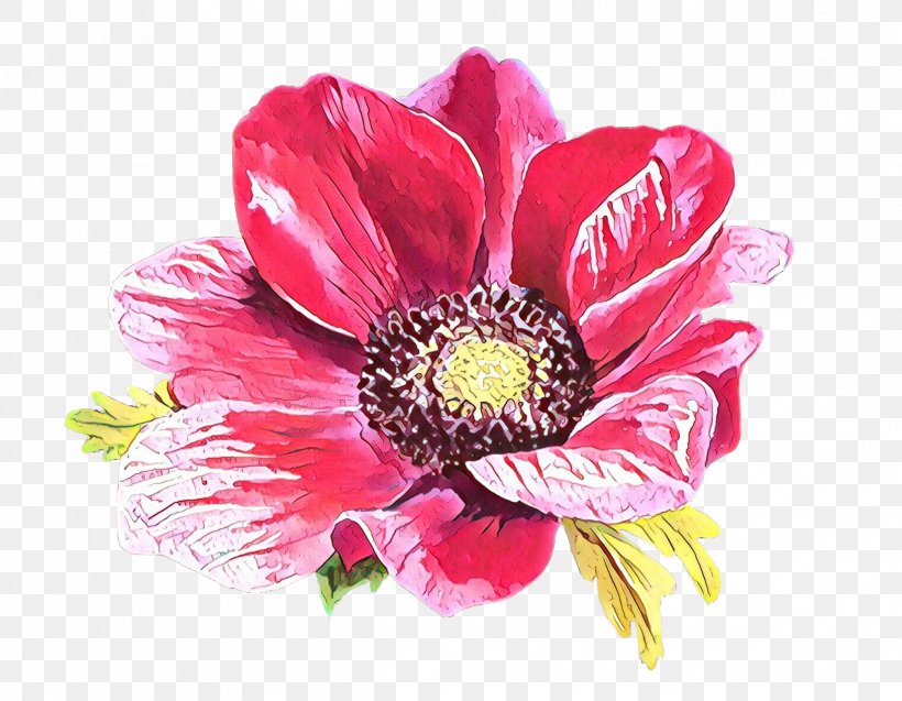 Watercolor Pink Flowers, PNG, 2382x1853px, Cartoon, Anemone, Artificial Flower, Chrysanthemum, Cut Flowers Download Free