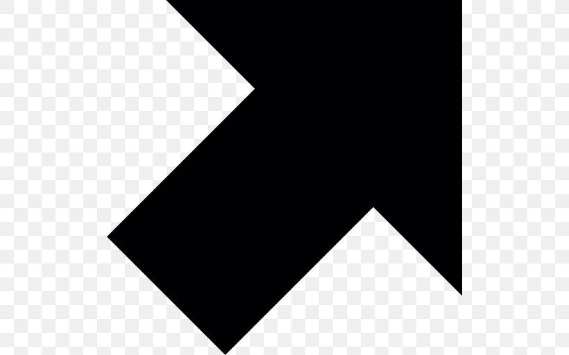 Arrow Tangram Clockwise, PNG, 512x512px, Tangram, Black, Black And White, Brand, Button Download Free